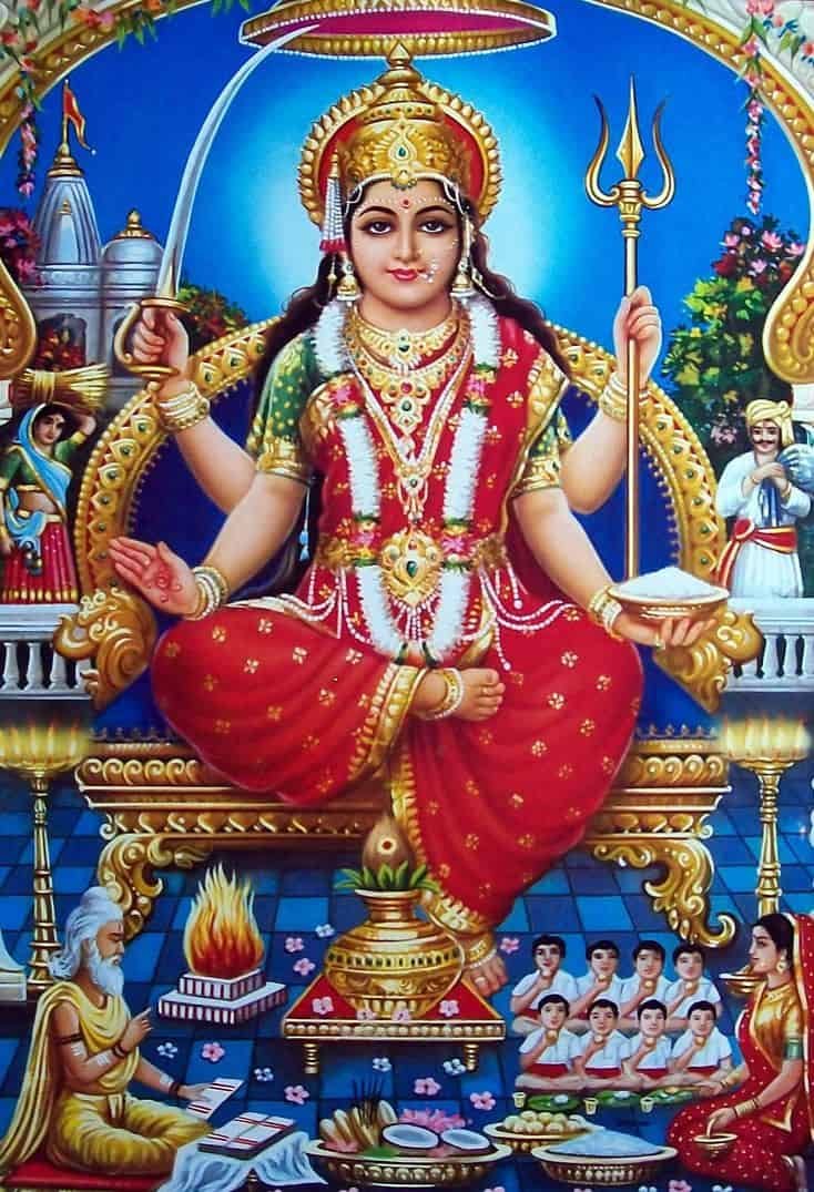 Images of Santoshi Mata