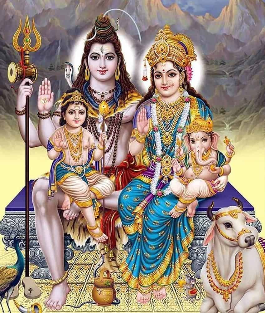 Lord Shiv Parvati Images