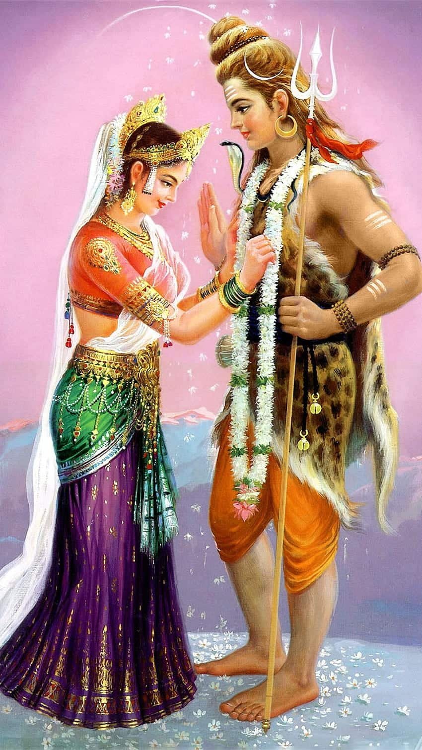 Shiv Parvati Love Images