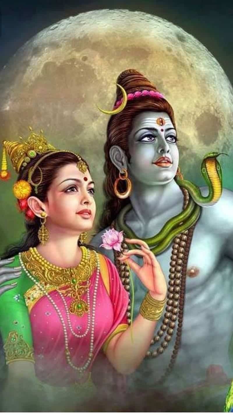 Shiv Parvati Love Images