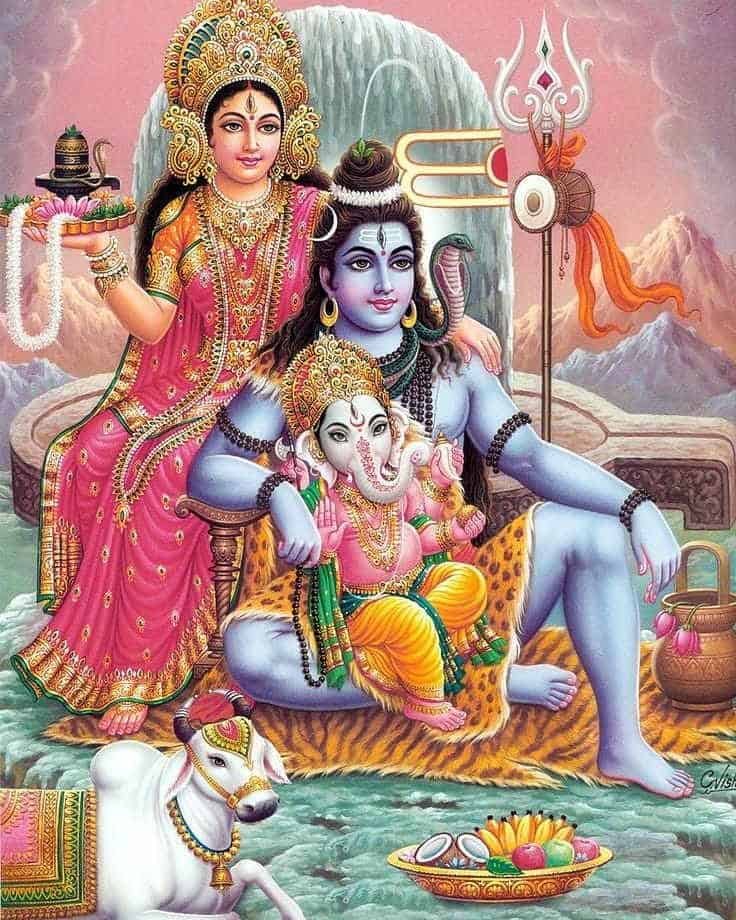Shiv Parvati Love Images