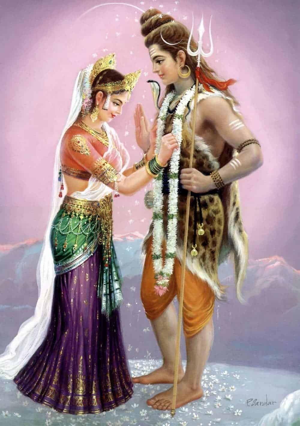 Shiv Parvati Photo