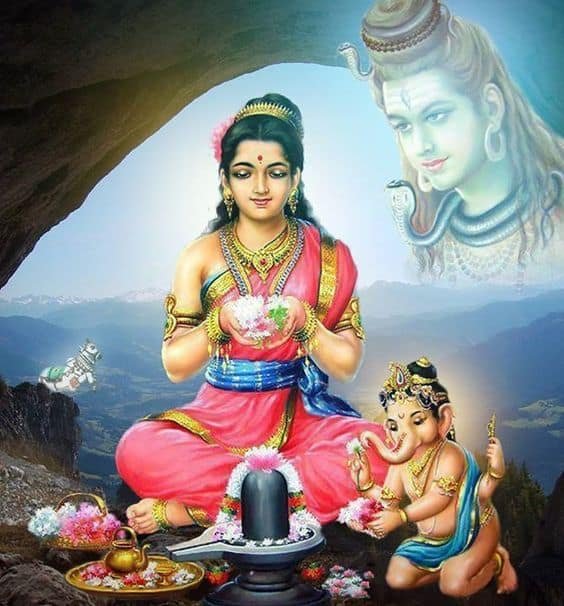 Shiv Parvati Wallpaper