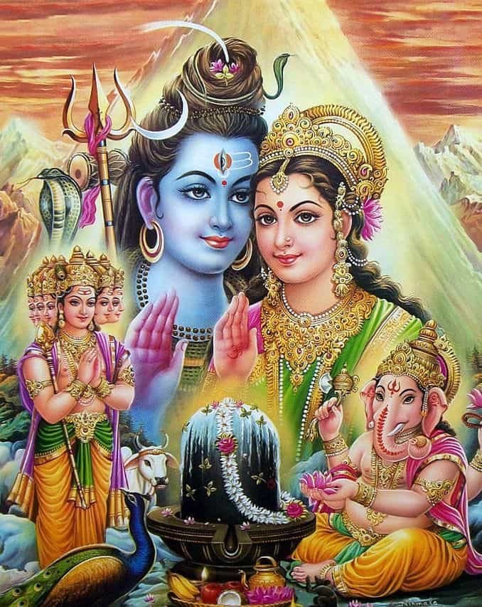 Shiv Parvati Wallpaper