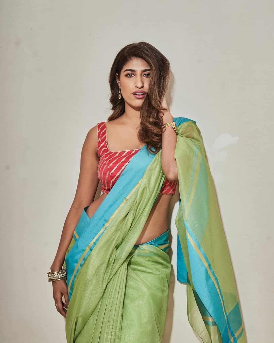 Saree Poses Images