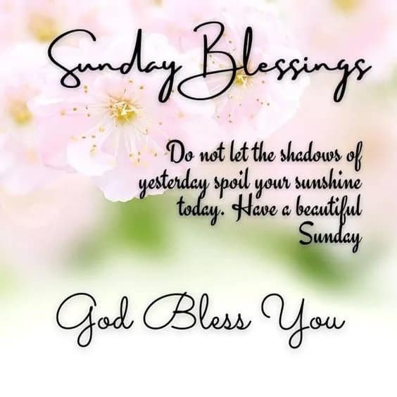 Blessed Sunday Images