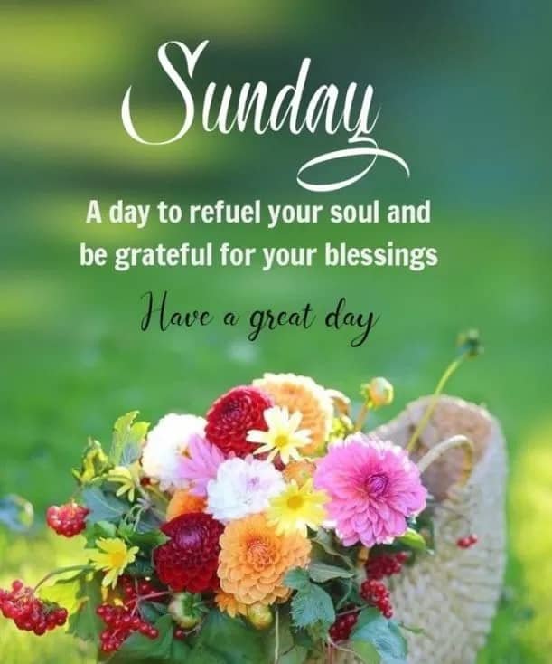 Sunday Blessings Wallpaper
