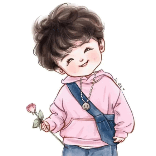 Cartoon Boy DP Image