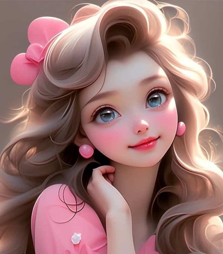 Girls Cartoon DP HD