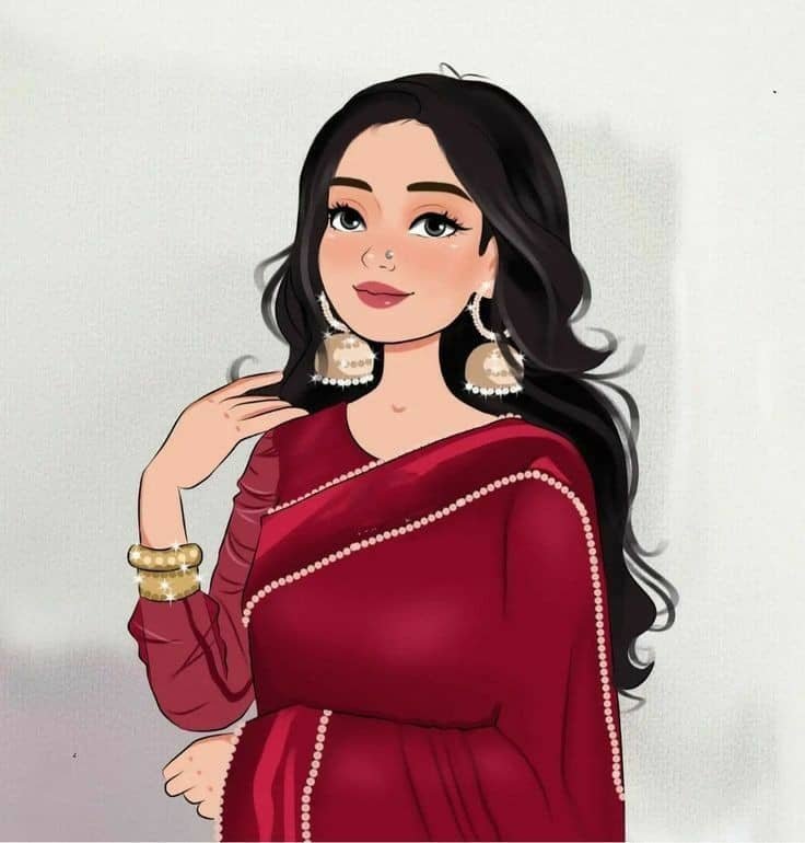 Girls Cartoon DP HD