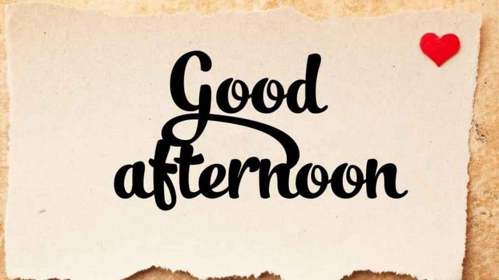 Good Afternoon Thumbnails